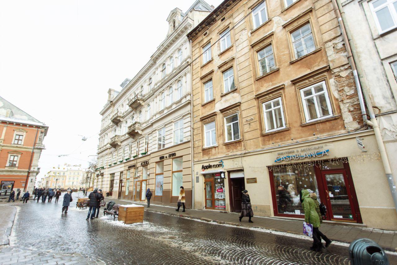 Ferienwohnung Halytska Lemberg Exterior foto